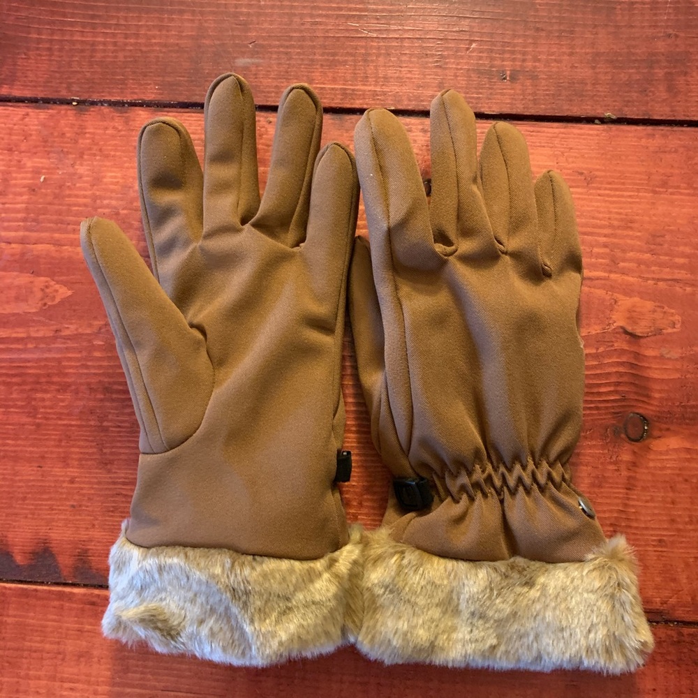 ❄️ Head Winter Gloves with faux fur trim ❄️